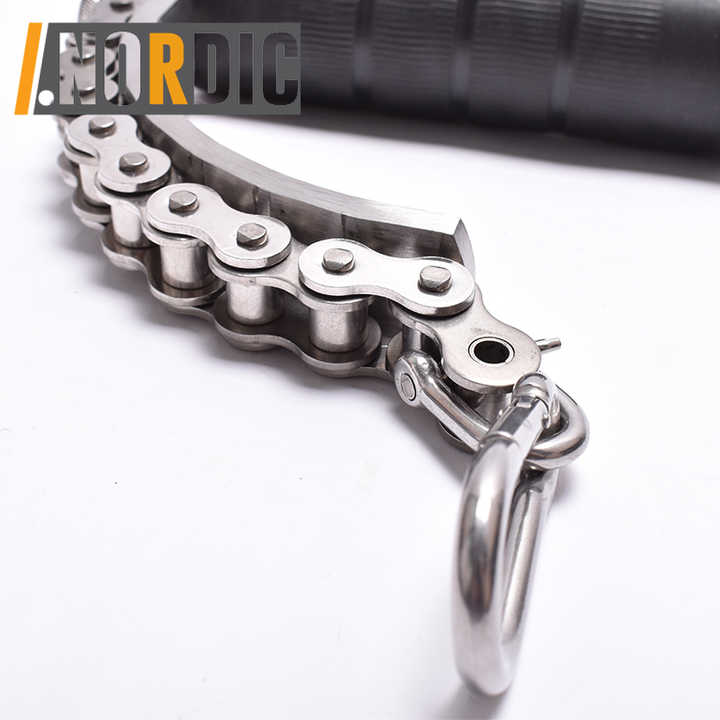 Arm Wrestling Exercise Handle Handles Chain Shape Anti-Skid Patterns