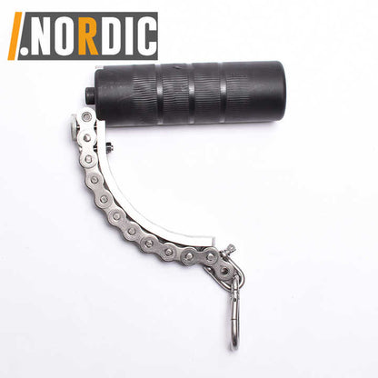 Arm Wrestling Exercise Handle Handles Chain Shape Anti-Skid Patterns